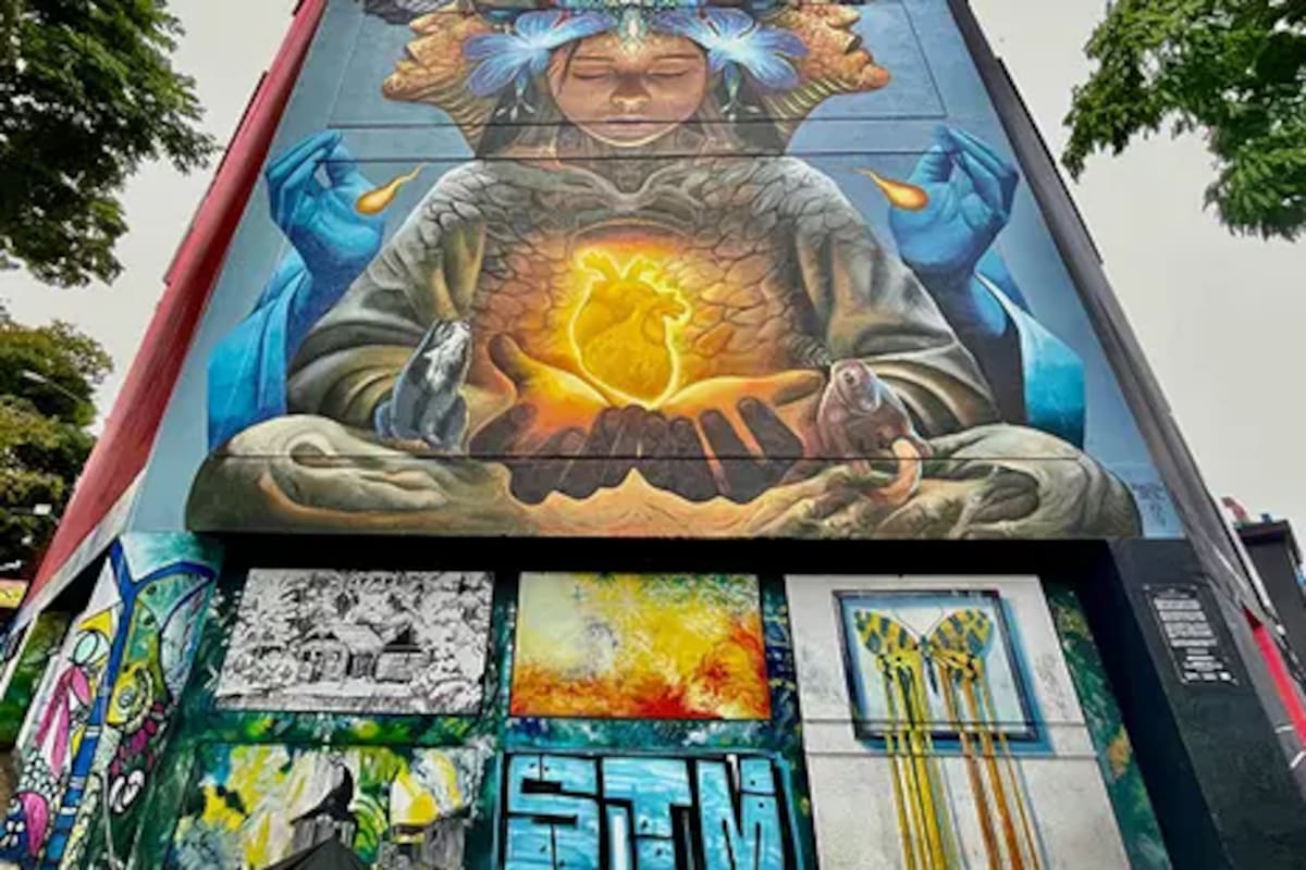 “Metáfora del equilibrio”: el mural pereirano que conquistó al mundo