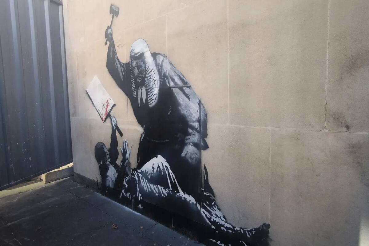 Revelan supuesta identidad de Banksy, el misterioso artista callejero