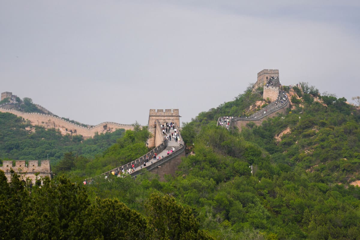 Destruyen tramo de la Gran Muralla china para transportar residuos de una mina