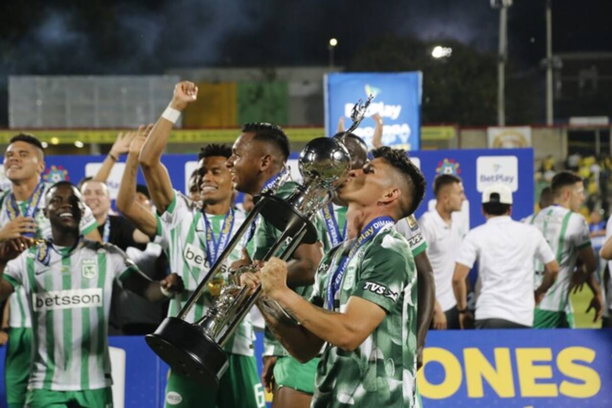 Nacional ganó la Superliga, pero quiere gabarlo todo en 2025. //COLPRENSA