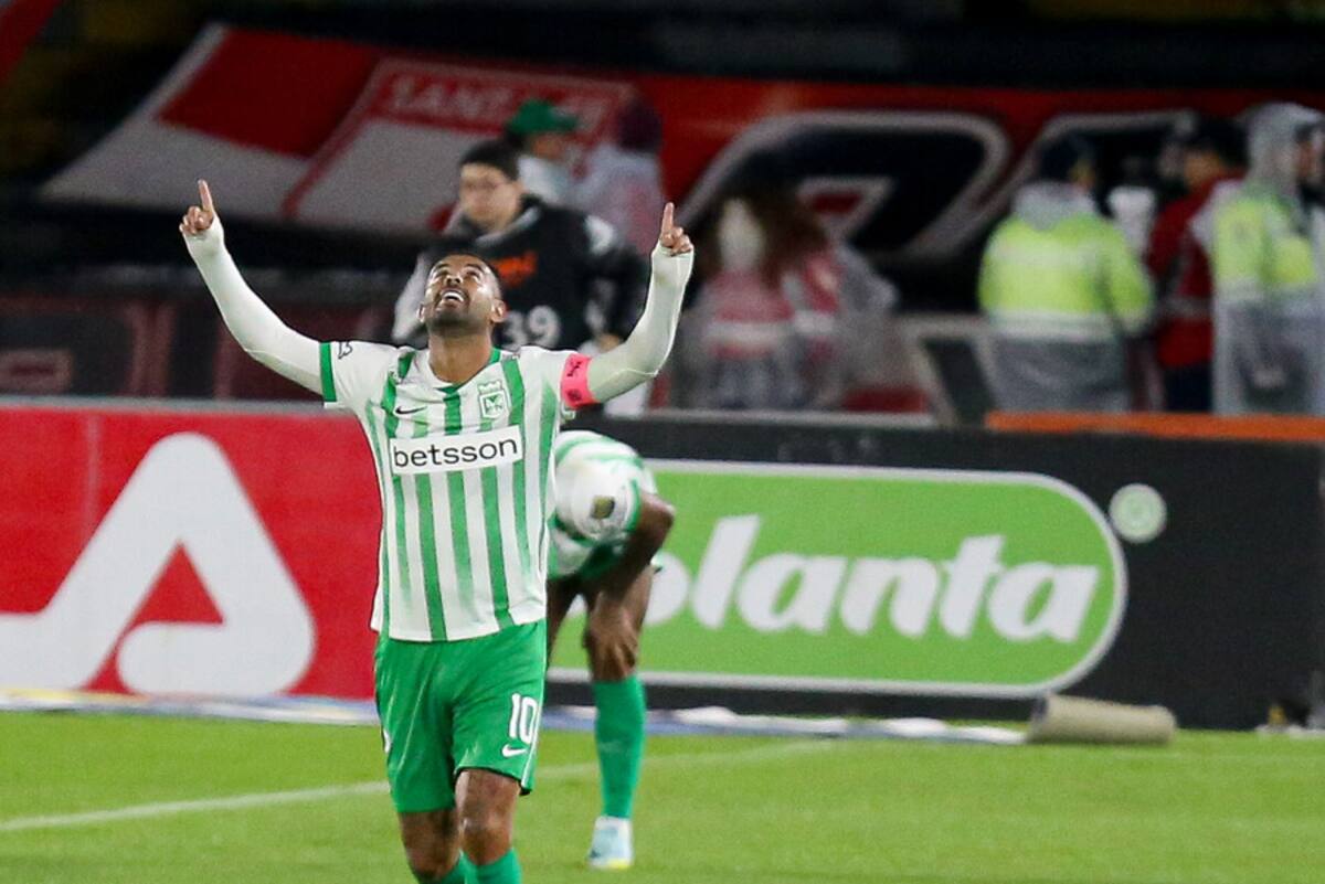 Edwin Cardona, figura de Nacional. //COLPRENSA