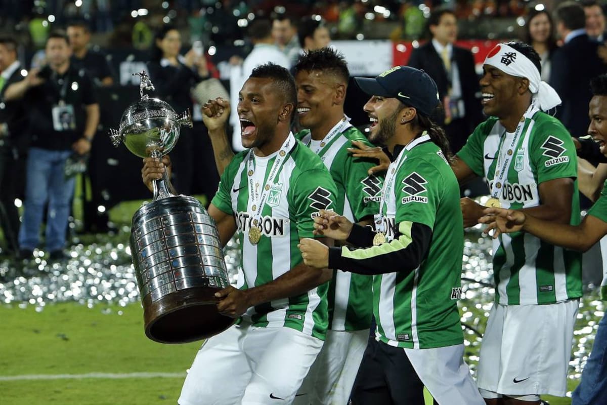 Atlético Nacional fue el último campeón de la Copa Libertadores para Colombia. //Foto, EFE: MAURICIO DUEÑAS CASTAÑEDA