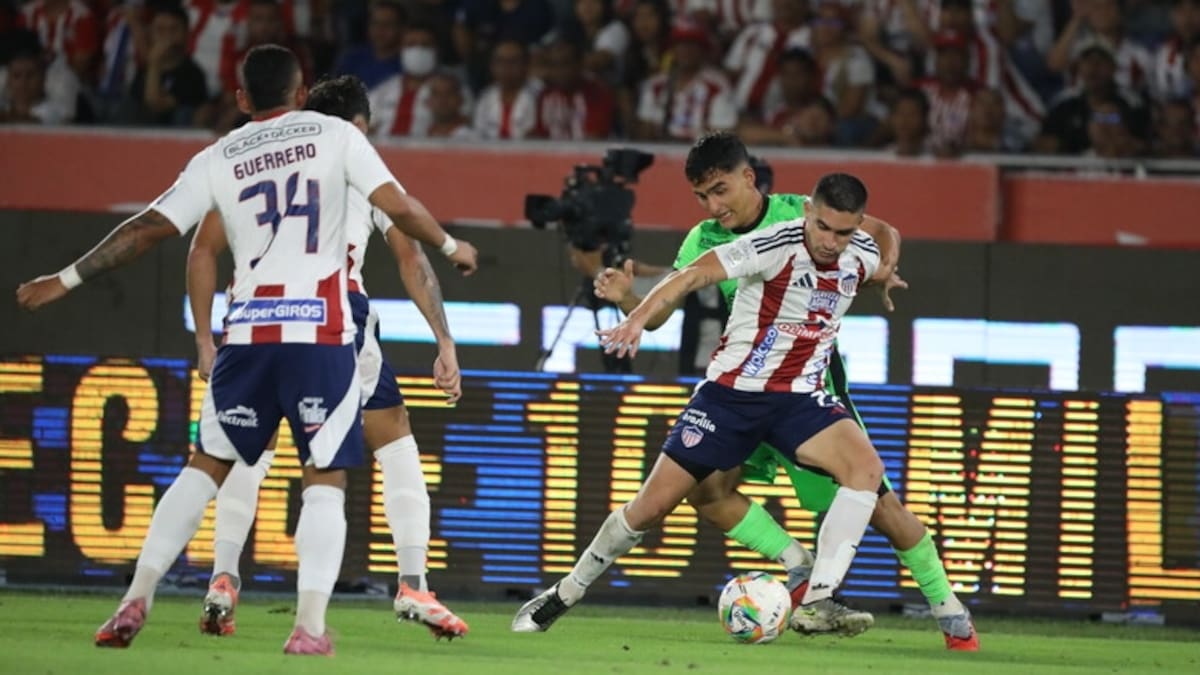 Junior y Atlético Nacional fueron los mejores equipos del primer semestre en Colombia. //Foto: Colprensa.