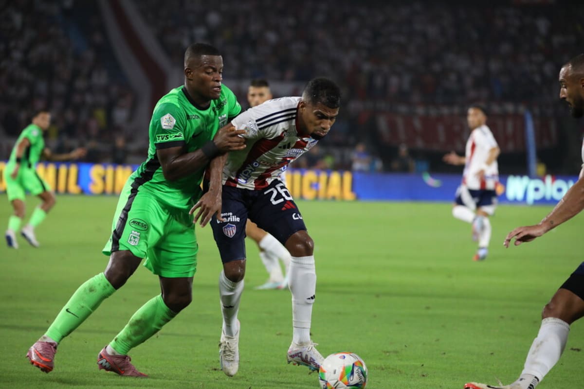 Junior y Atlético Nacional definirán al campeón del primer semestre en Colombia. //Foto: Colprensa.