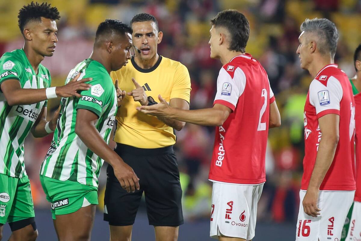 Nacional goleó a Santa Fe y Pasto empató con Millonarios