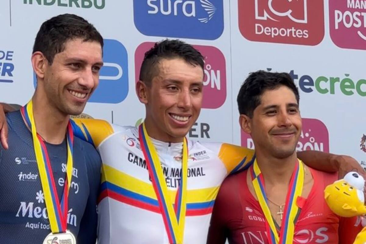 Nacionales de Ruta de Ciclismo: Egan Bernal dio una buena exhibición