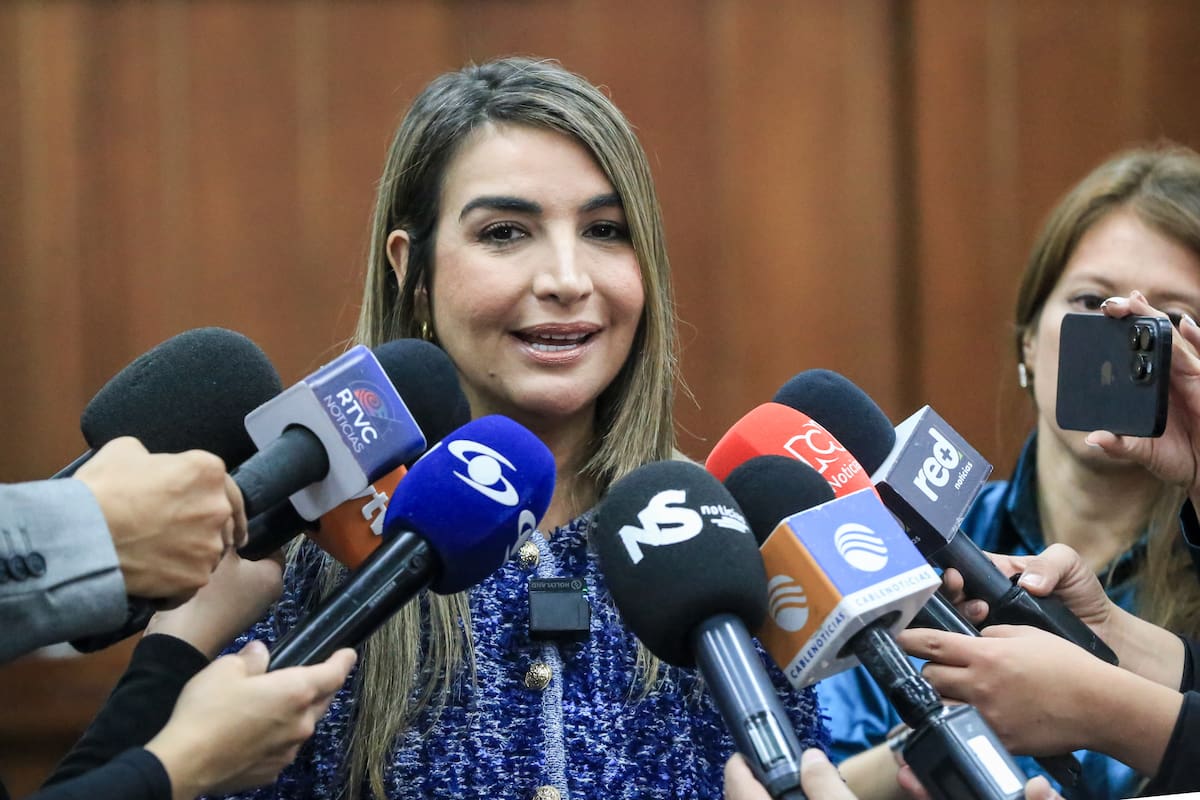 La senadora del partido Conservador, Nadia Blel. // Colprensa - Catalina Olaya.