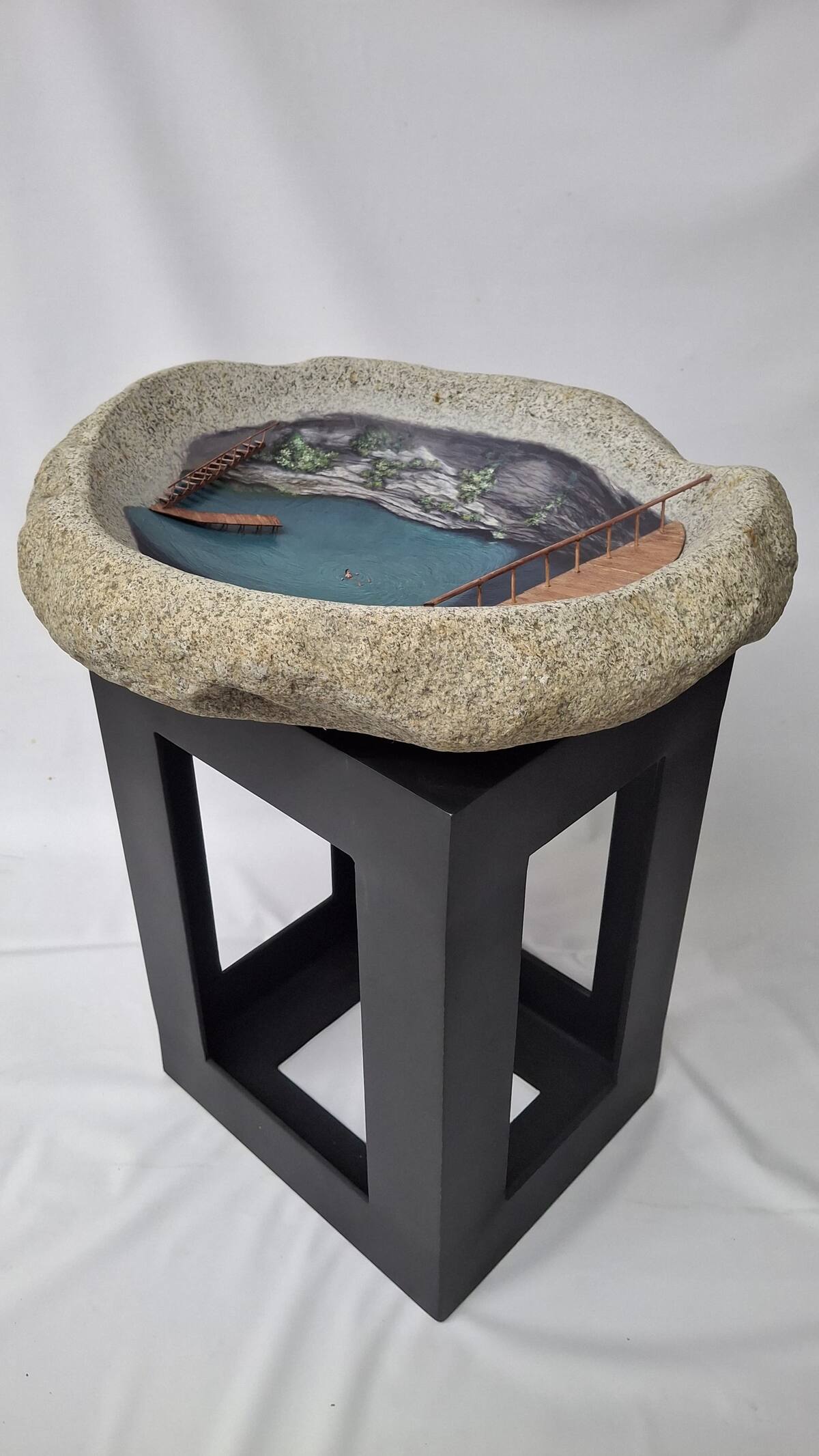 'Vértice y Horizonte' de Nadir Figueroa. //Foto: cortesía.