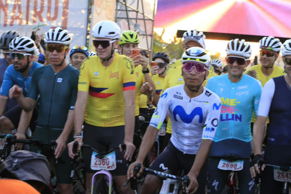 Nairo Quintana y el día que fue muy feliz con sus amigos en Cartagena y Bolívar