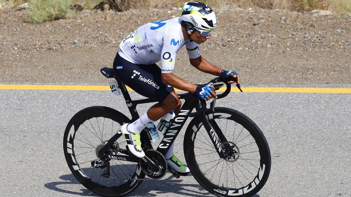 Nairo Quintana va por un nuevo título en el final de su carrera. //Foto: @SprintCycling.