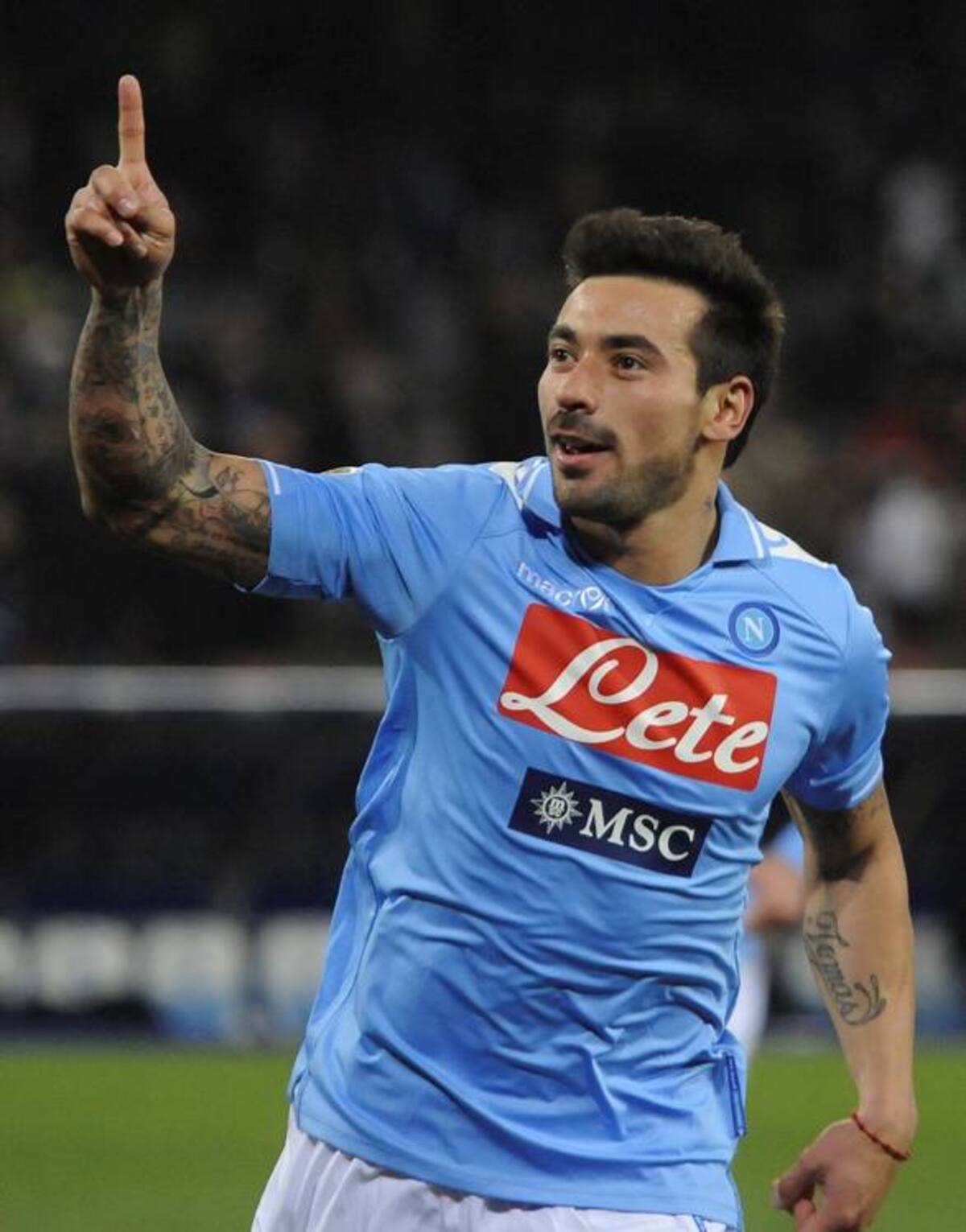 Ezequiel Lavezzi. AP