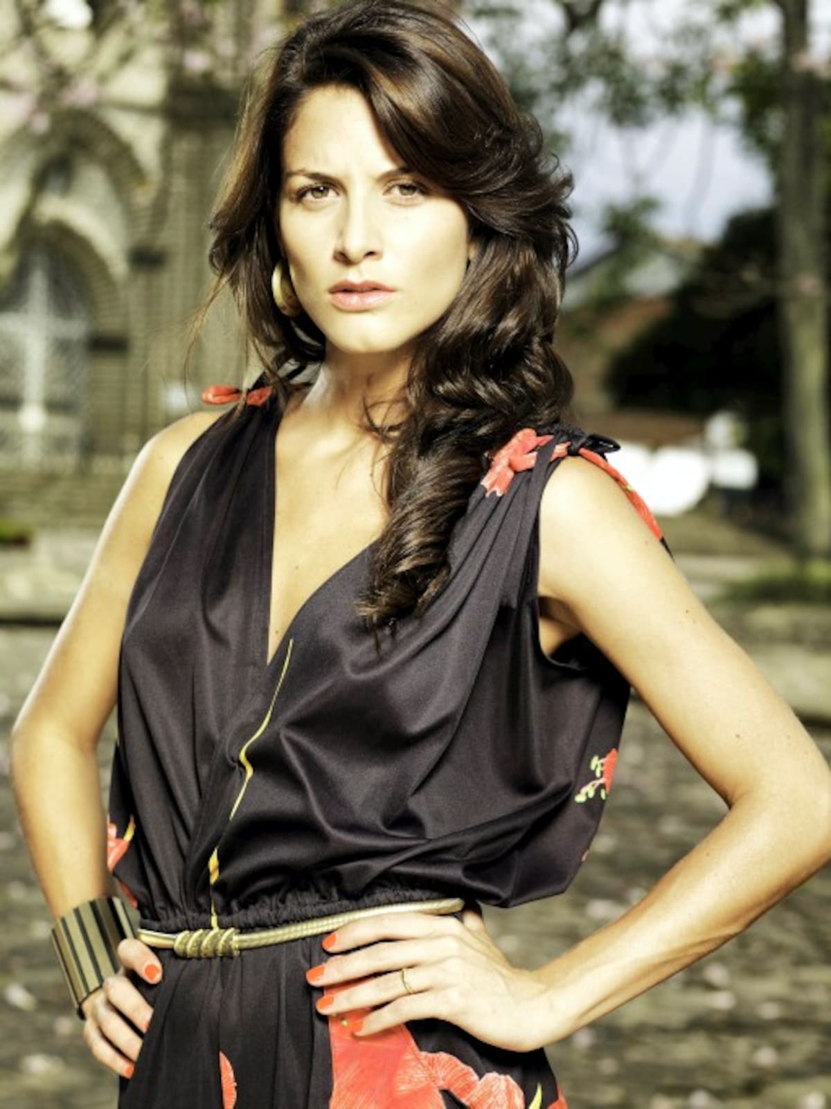 Natalia Jeréz es una de las actrices que hace parte del elenco de "La Bruja", la serie que esta semana estrenó el canal Caracol. (Colprensa Canal Caracol)