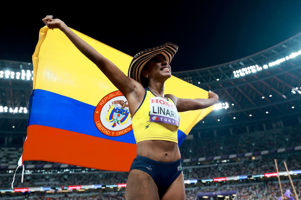 Esta fue la colombiana que logró medalla en el Mundial de Atletismo en Tokio