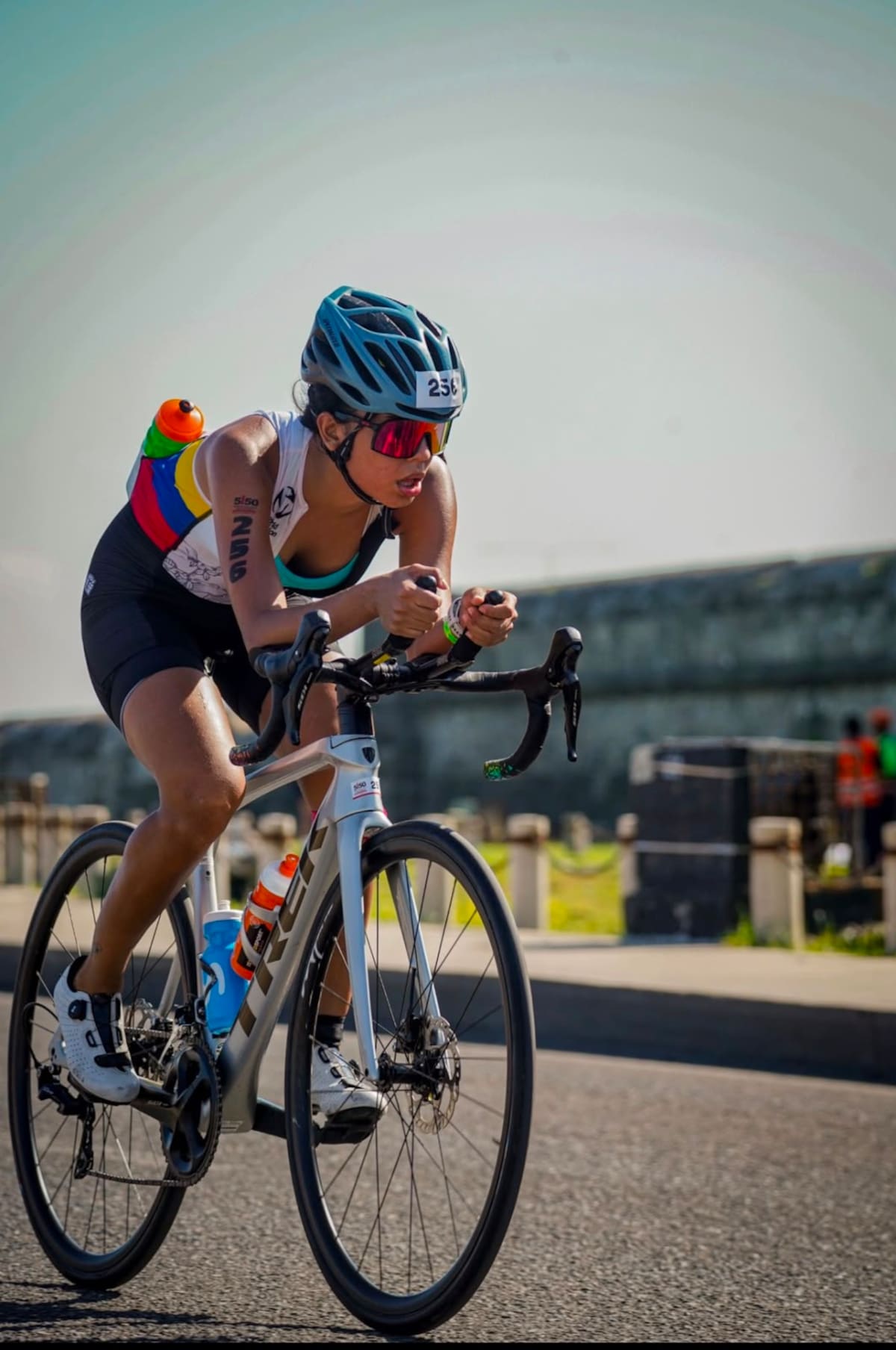 Nataly Poveda es una cartagenera amante de los deportes. //Fotos: Cortesía.