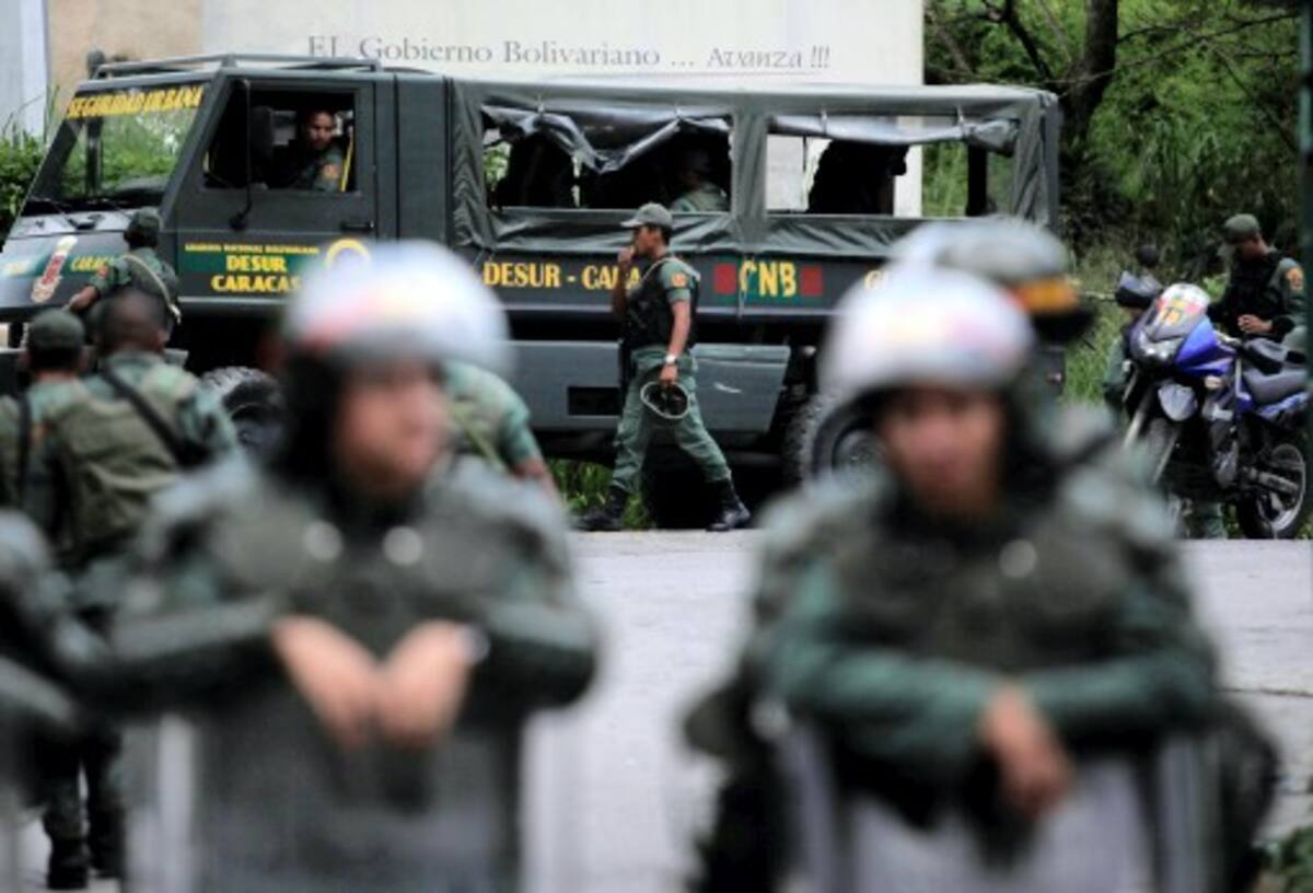 El enfrentamiento en cárcel El Rodeo es el más violento registrado en el interior de un centro de detención en Venezuela desde 1999. AP ARIANA CUBILLOS