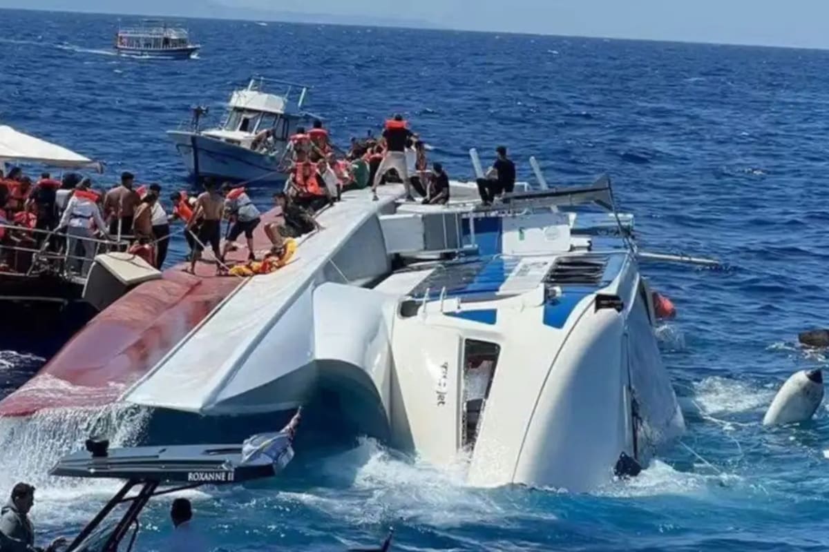 Alarma en Chipre por naufragio de barco de pasajeros: continúa la búsqueda
