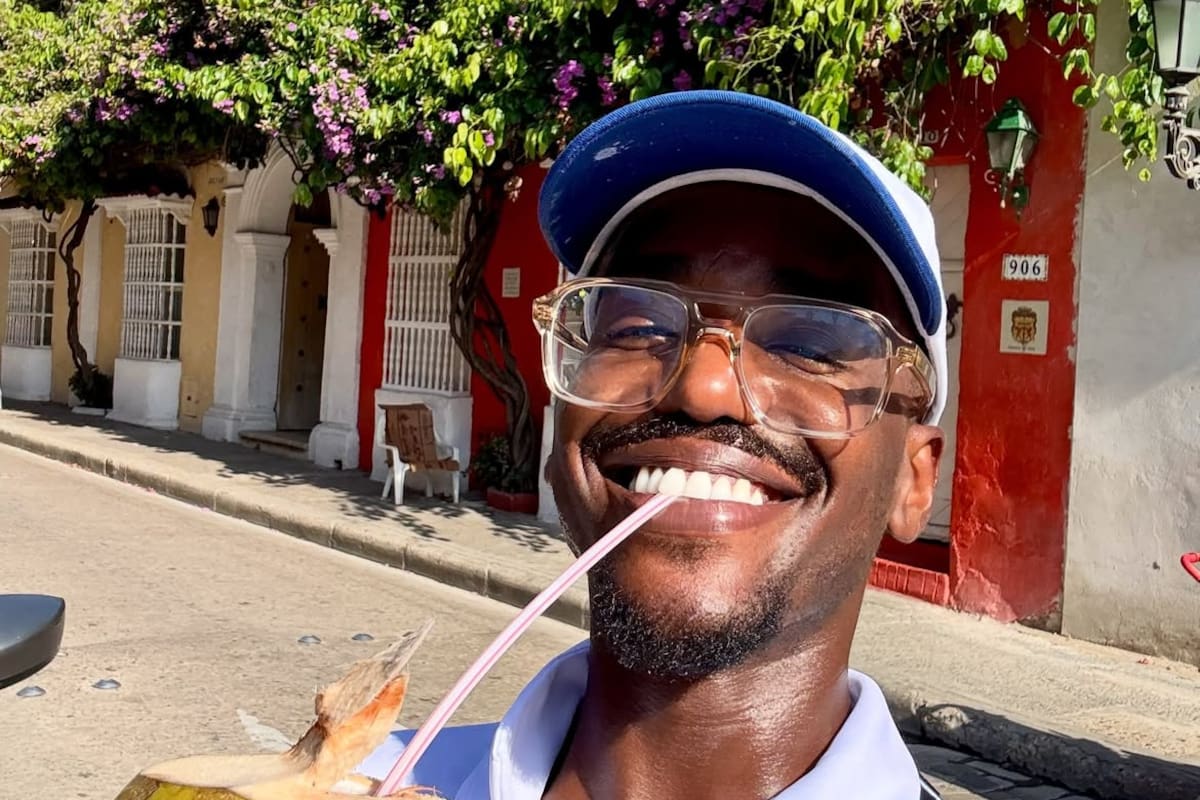 Ncuti Gatwa, actor de ‘Sex Education’, estuvo de visita en Cartagena de Indias