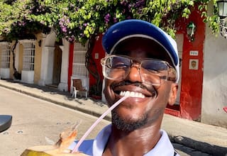 Ncuti Gatwa, actor de ‘Sex Education’, estuvo de visita en Cartagena de Indias