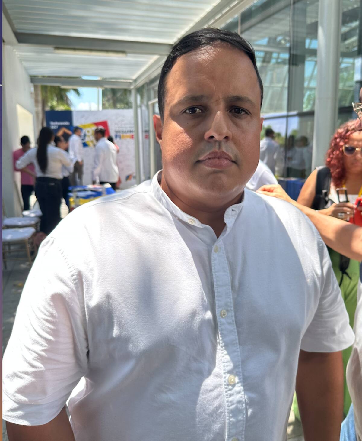 Nelson Oquendo, subsecretario de Prevención y Atención de Desastres del Atlántico.//El Universal.