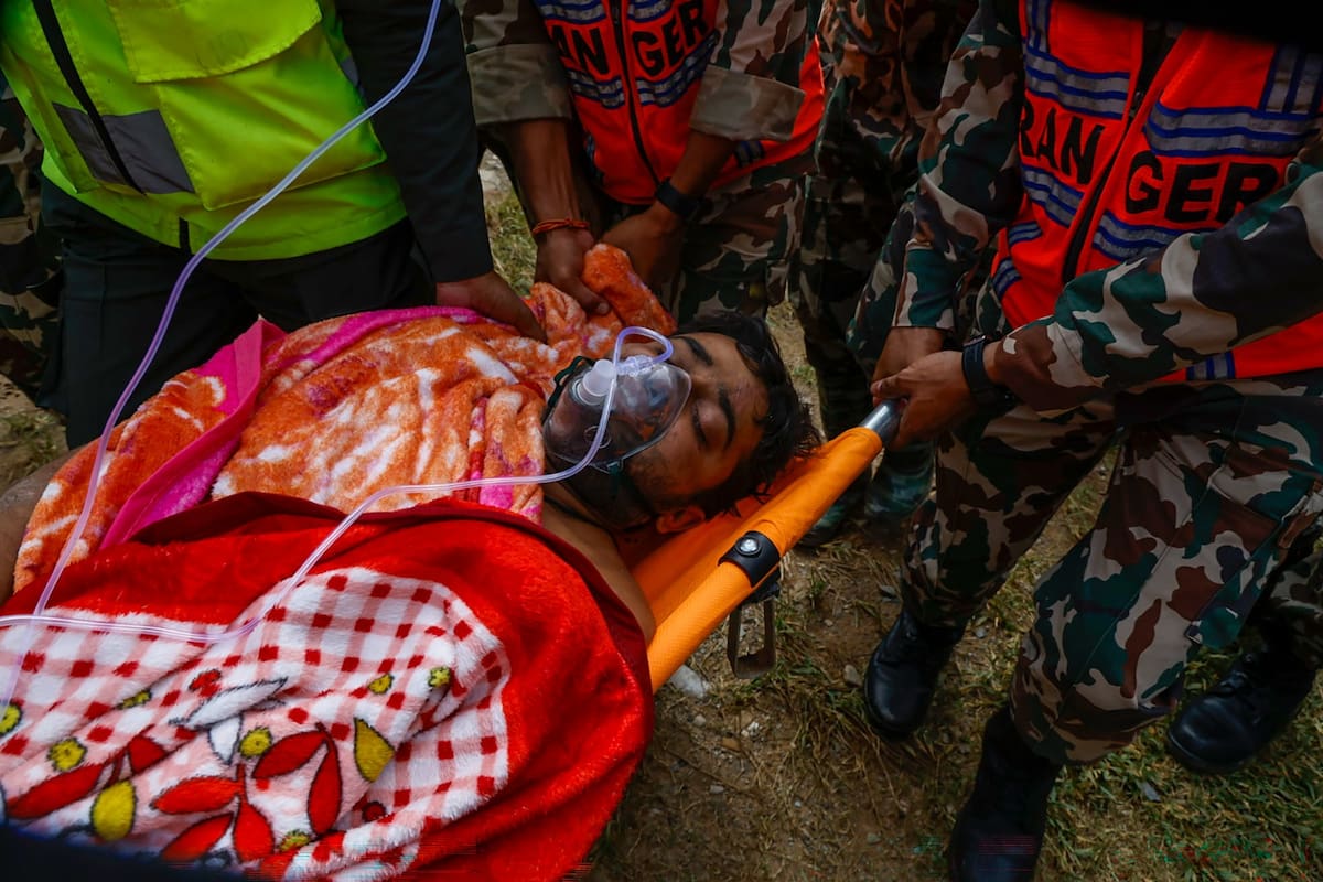 EE. UU. activa apoyo forense para Nepal tras la tragedia de las riadas. Foto: EFE
