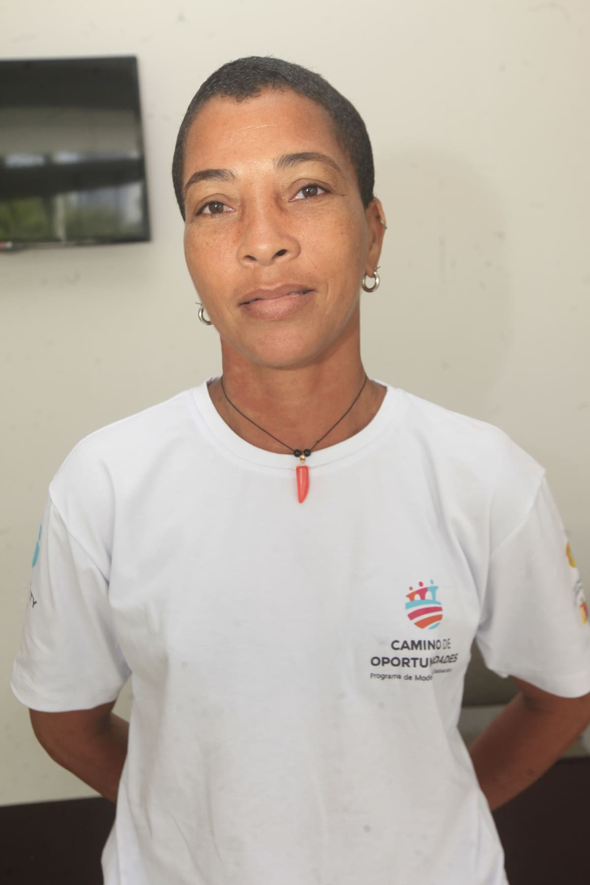 Nereida Burgos, habitante de La Boquilla, beneficiaria del programa Camino de Oportunidades. // Foto: Julio Castaño - El Universal