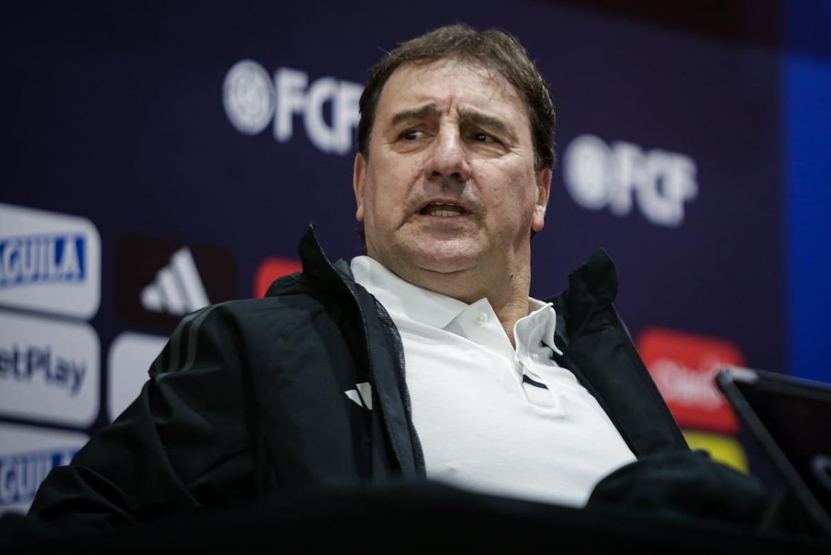Néstor Lorenzo, entrenador de la Selección Colombia. //Foto: Colprensa - Cristian Bayona.