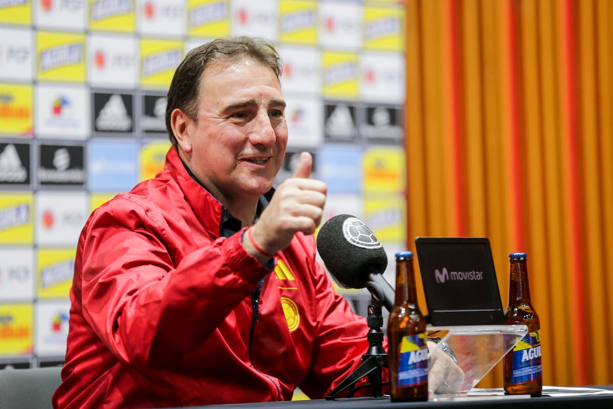Néstor Lorenzo, entrenador de la Selección Colombia. //Foto, archivo Colprensa: Mariano Vimos