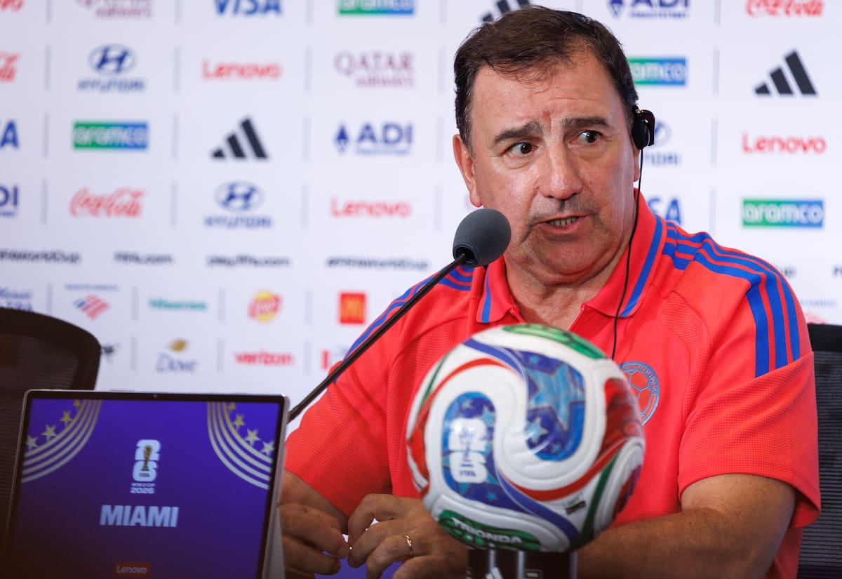 El entrenador de Colombia, Néstor Lorenzo. //Foto, EFE: CRISTOBAL HERRERA-ULASHKEVICH