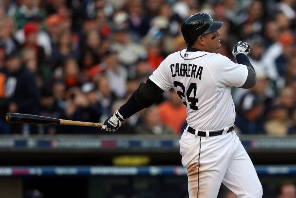 Miguel Cabrera conectó jonrón el cuarto y los Tigres apalean a los Yanquis en el cuarto juego de la serie. AFP