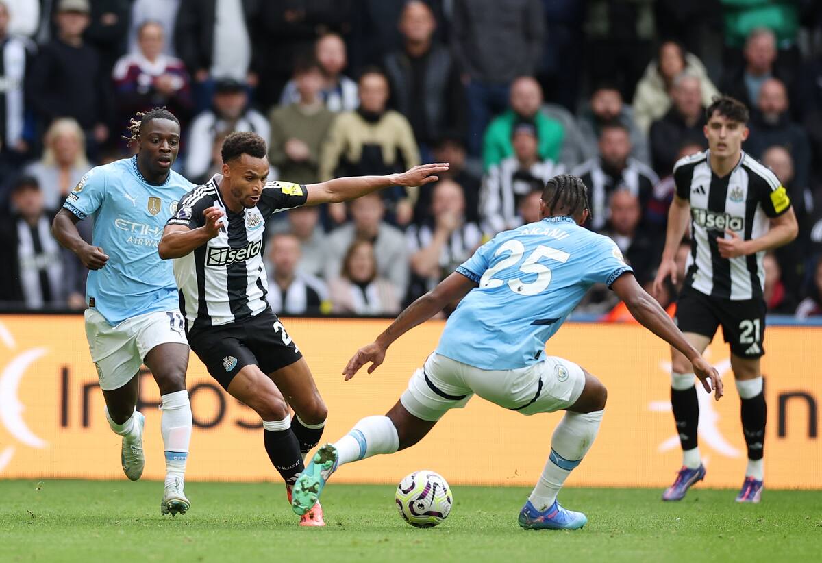 Manchester City dejó pasar la victoria en su encuentro contra el Newcastle. //EFE