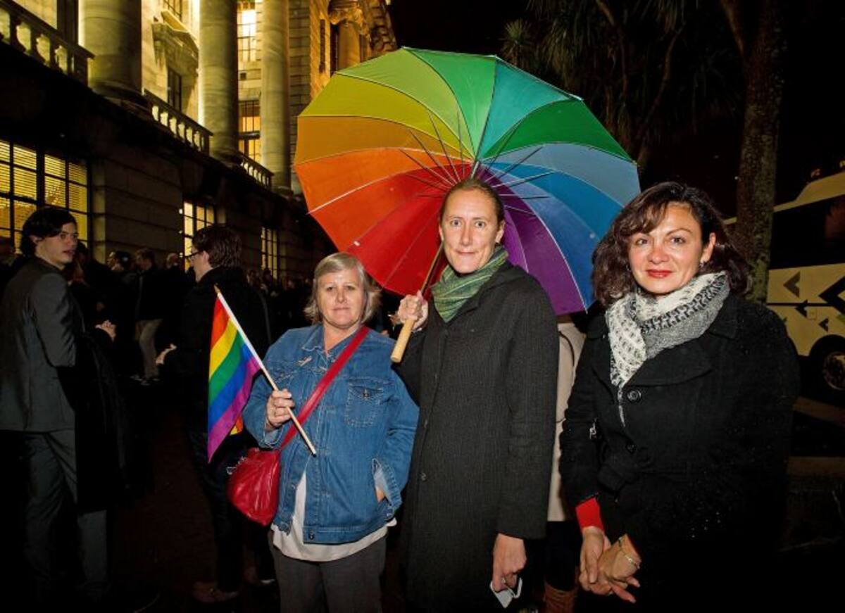 Nueva Zelanda se convirtió este miércoles en el décimo tercer país del mundo, el primero de la región de Asia Pacífico, en legalizar el matrimonio homosexual. AFP Marty Melville