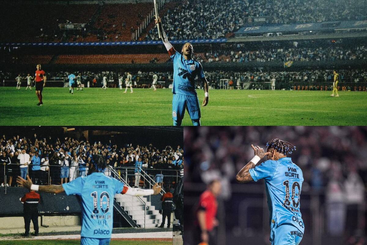 Con doblete de Neymar, Santos logra victoria y sale de zona de descenso