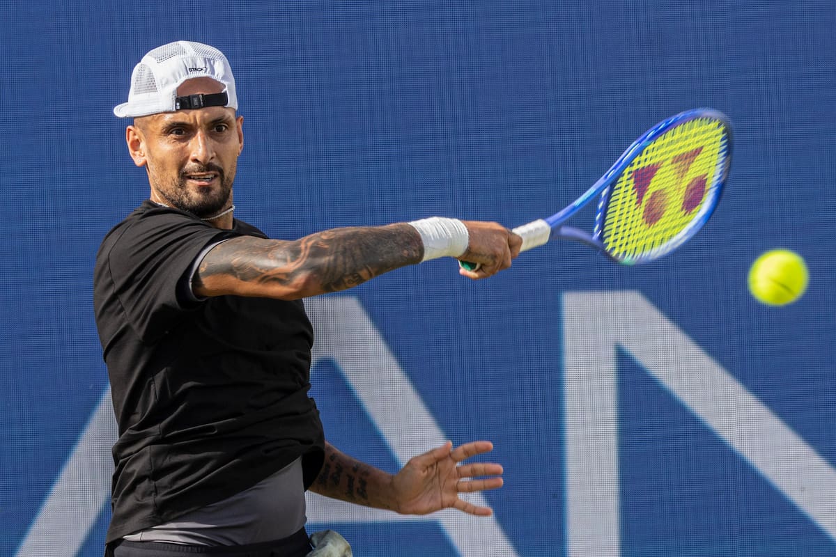 Positivo por cocaína: Nick Kyrgios, suspendido del circuito de tenis