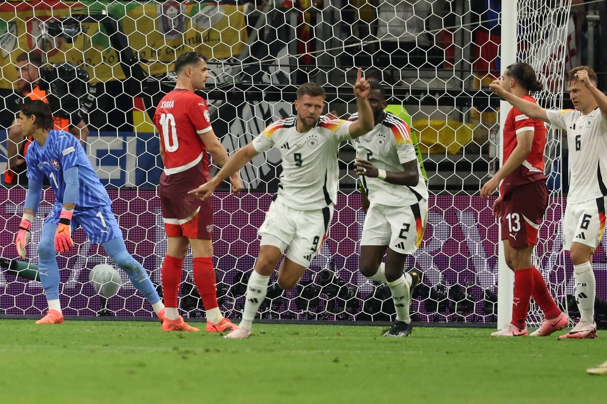 Eurocopa: Füllkrug salva en el minuto 92 un punto y el primer lugar del grupo para Alemania