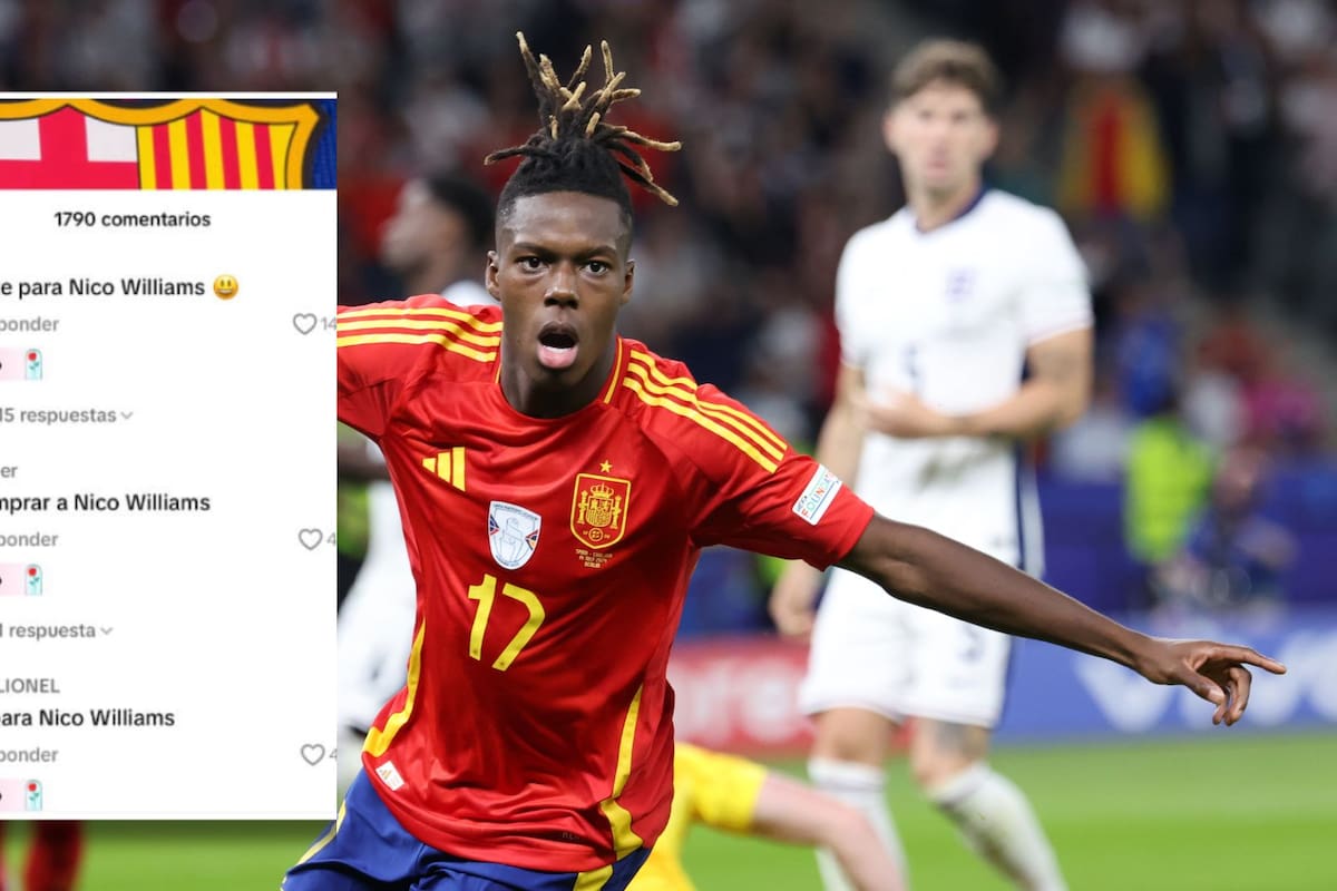 Fanáticos del Barcelona donan al equipo en Tik Tok para fichar a Nico Williams