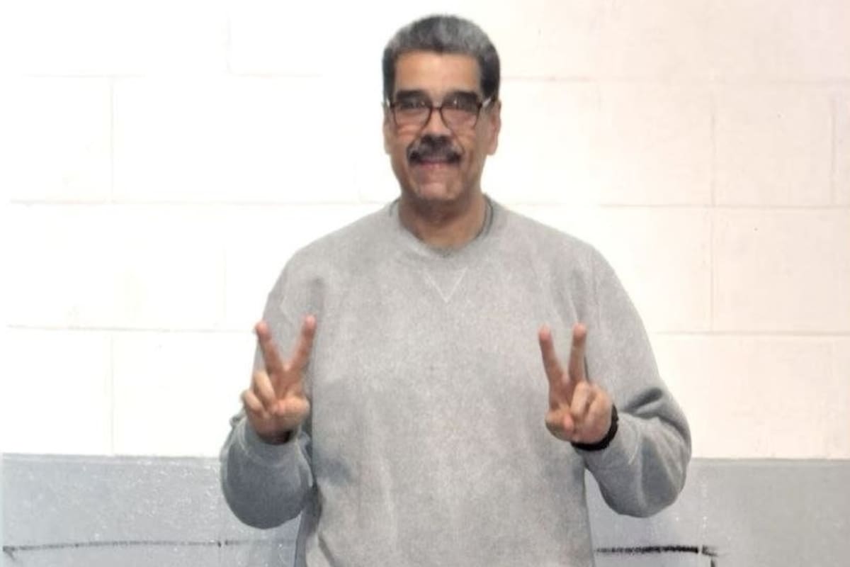 Nicolás Maduro envía nuevas fotografías desde su prisión en Estados Unidos