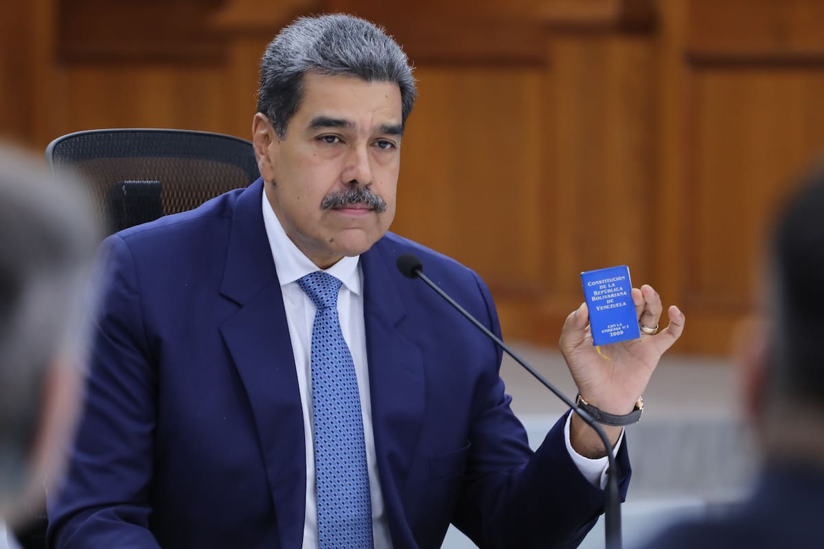 Nicolás Maduro, presidente de Venezuela. //EFE