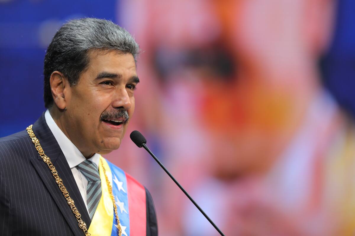 Nicolás Maduro, presidente de Venezuela. //EFE