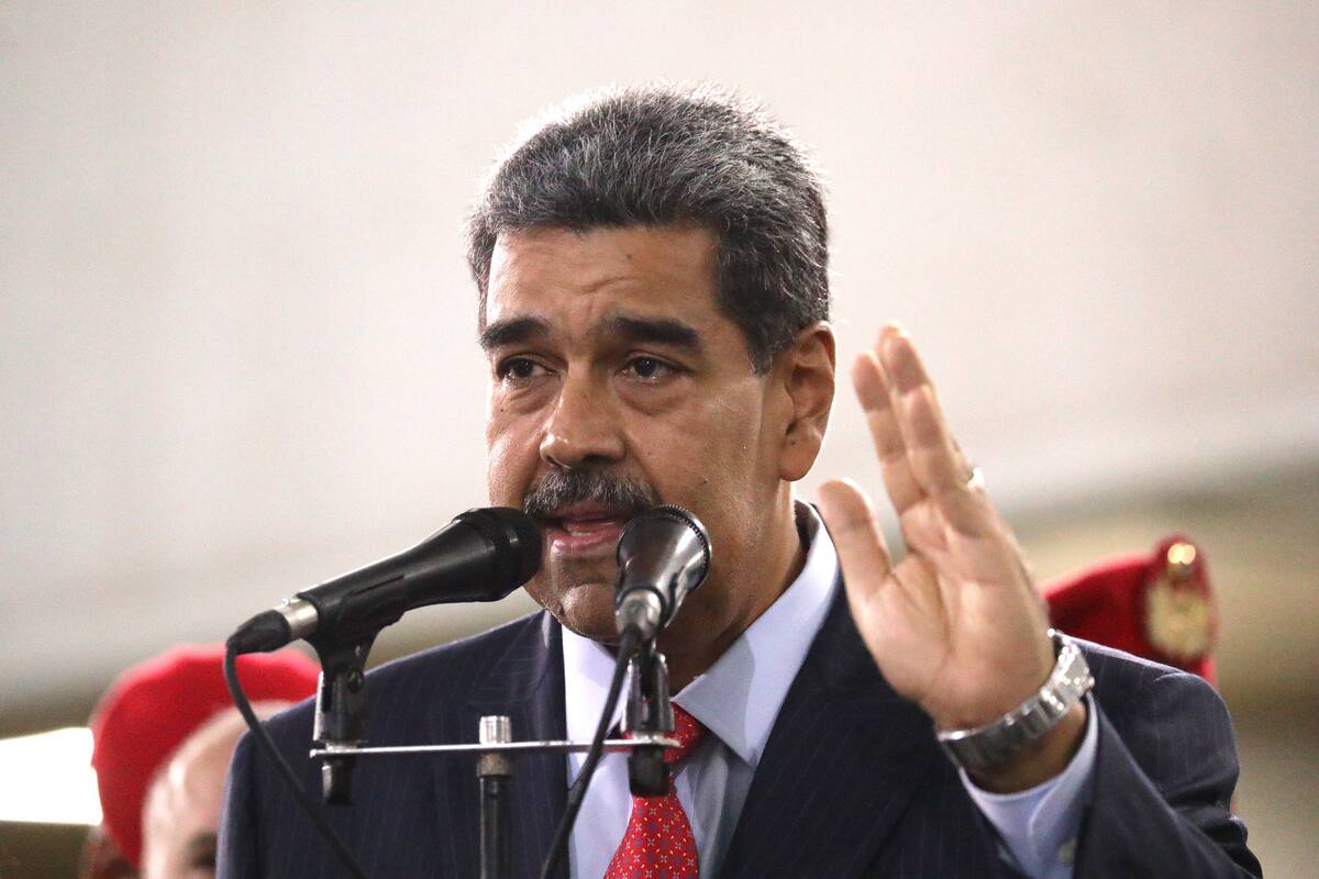 Nicolás Maduro, presidente de Venezuela. // EFE.