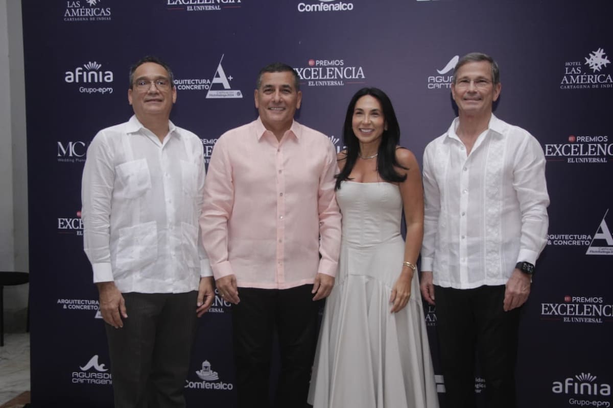 Nicolás Pareja, Dumek Turbay, Liliana Majana y Gerardo Araújo.