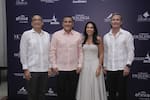 Asistentes a la gala de los Premios Excelencia El Universal