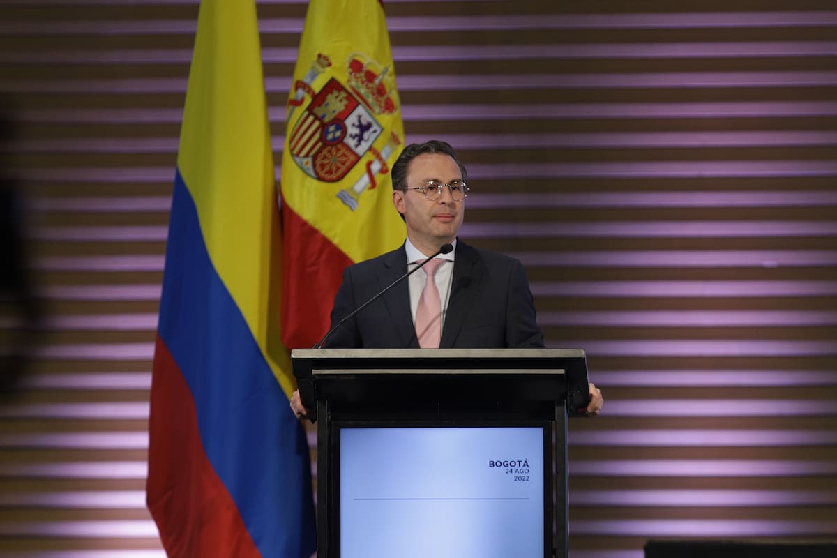 Nicolás Uribe Rueda, expresidente Ejecutivo de la Cámara de Comercio de Bogotá. // Foto: Colprensa - Álvaro Tavera.