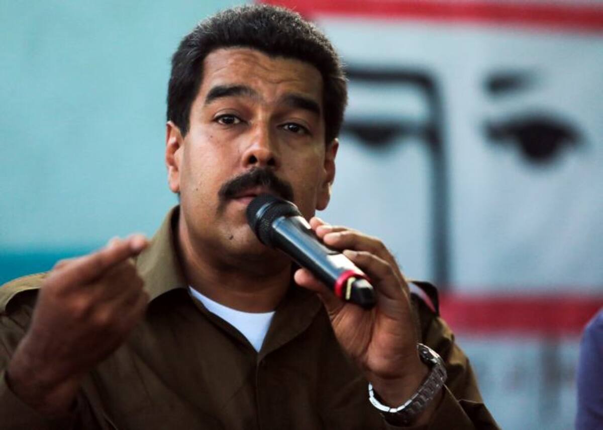 Nicolás Maduro, presidente de Venezuela.