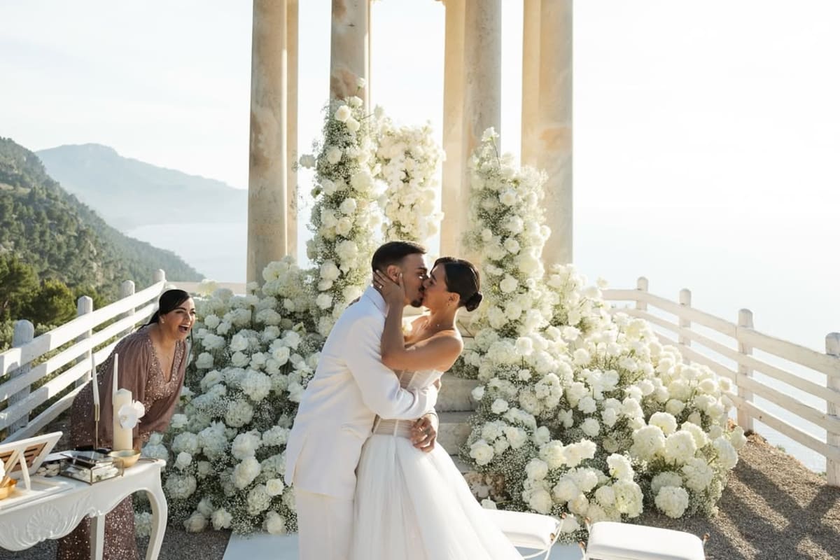 Exnovia de Feid se casó con reconocido artista español; así fue la boda