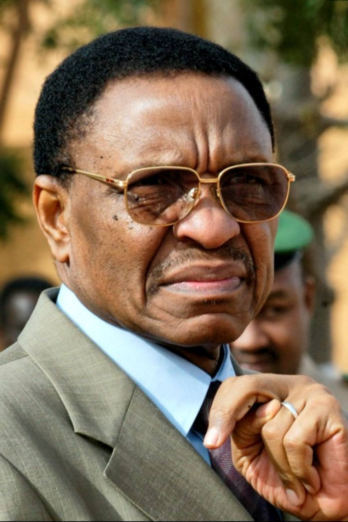 Mamadou Tandja, presidente depuesto de Níger.