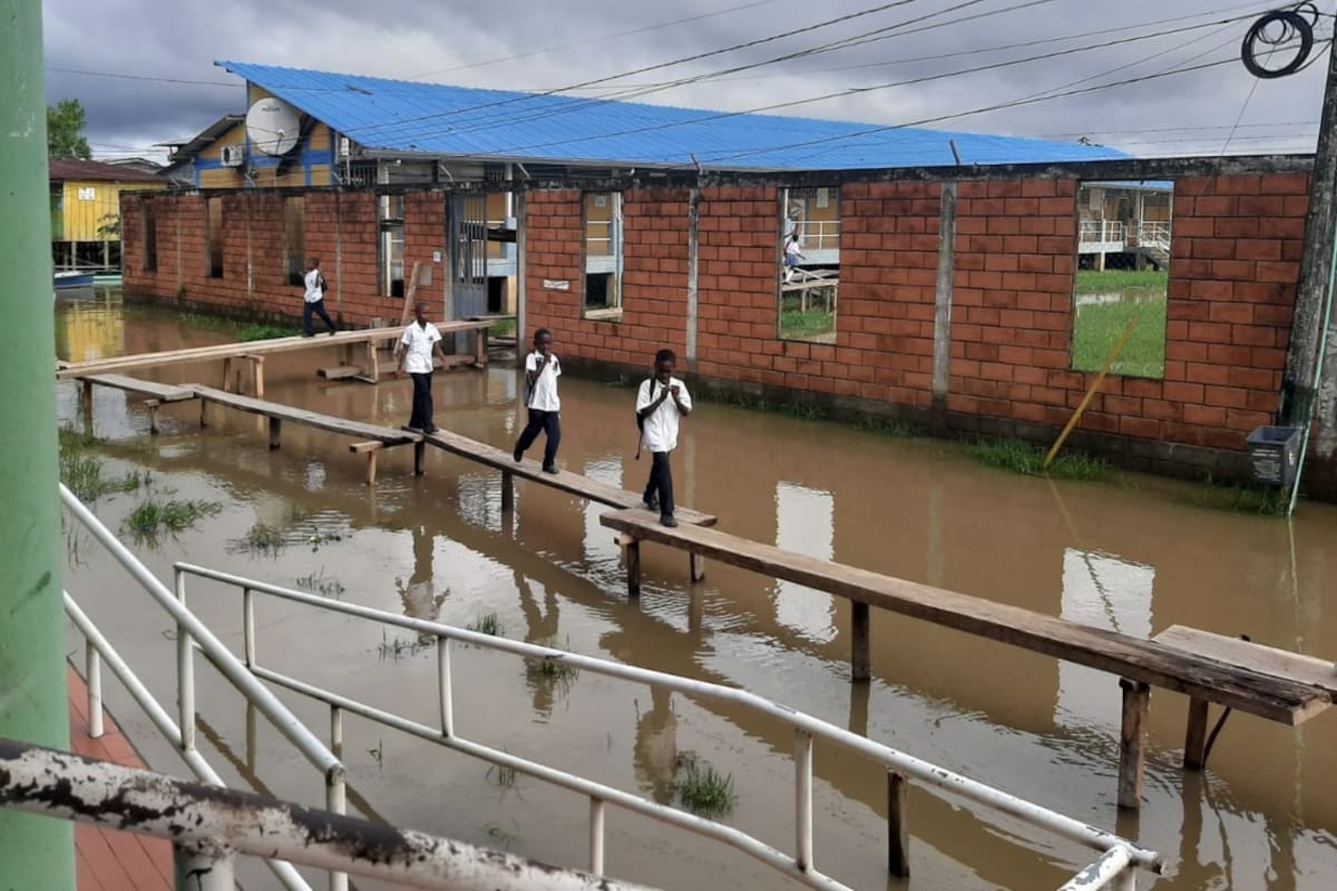 Niños, los más afectados en Colombia por el cambio climático