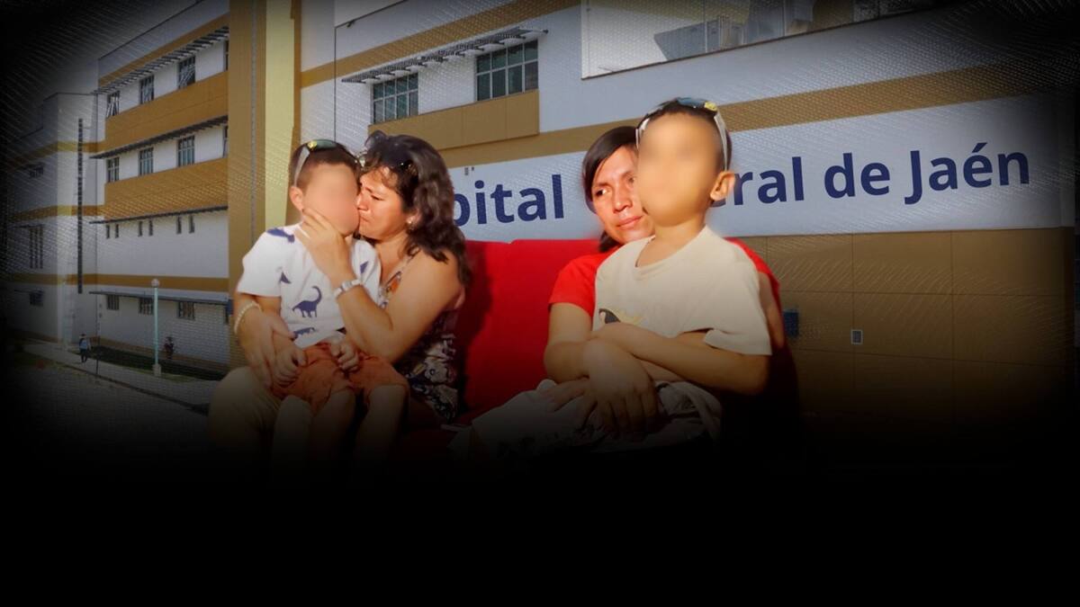 Los niños fueron intercambiados en el Hospital General de Jaén. // Foto: tomada de X.