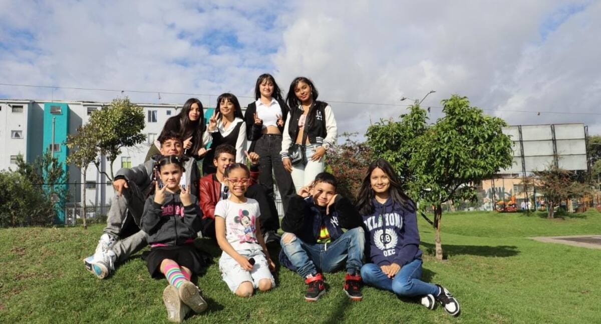 Niños, niñas y adolescentes de Colombia tienen su espacio en la COP 16. // Foto: Cortesía.