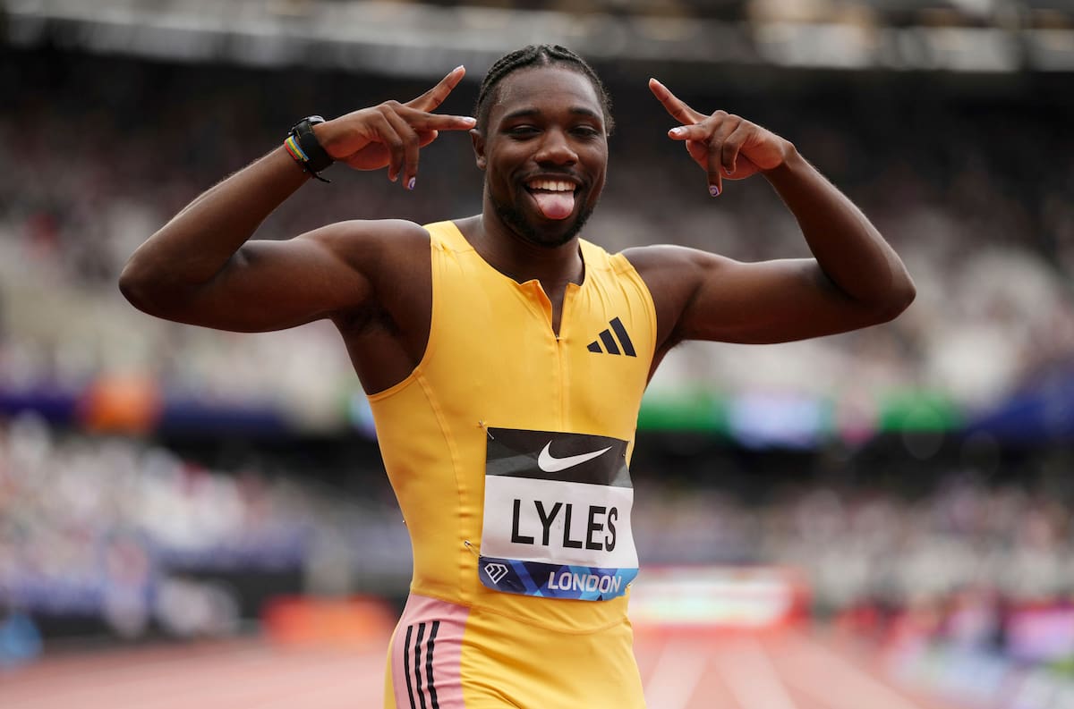 Noah Lyles buscará hacer historia en París. //AP