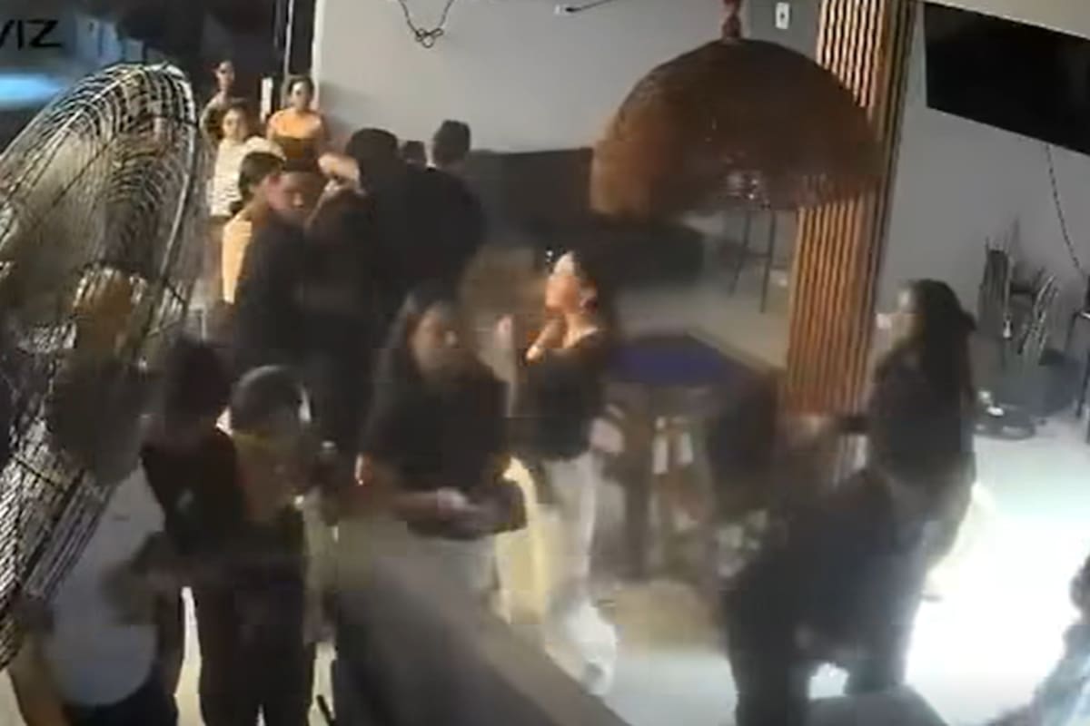 Noche de caos en discoteca: riña por celos dejó varios heridos y quedó grabada